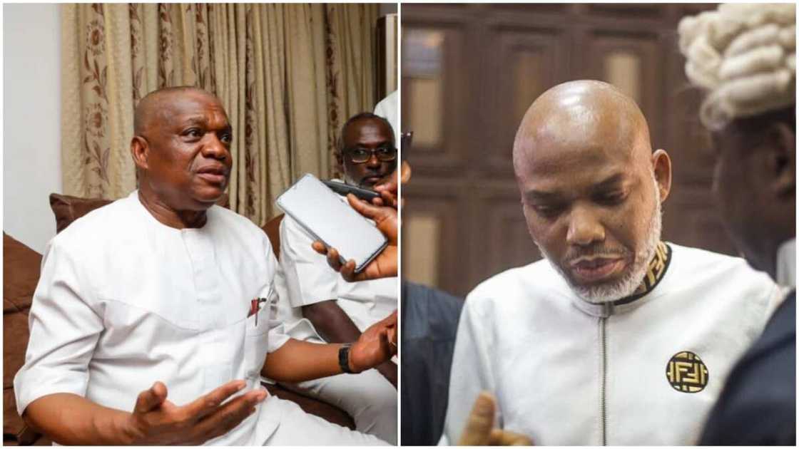 Senator Orji Uzor Kalu/Nnamdi Kanu/Federal Government/Bail/IPOB leader Senator Orji Uzor Kalu/Nnamdi Kanu/Federal Government/Bail/IPOB leader