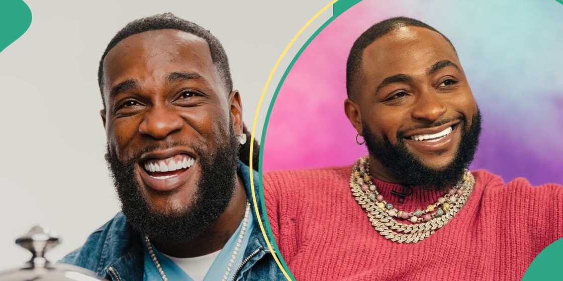 Burna Boy features Davido in Trumpet.