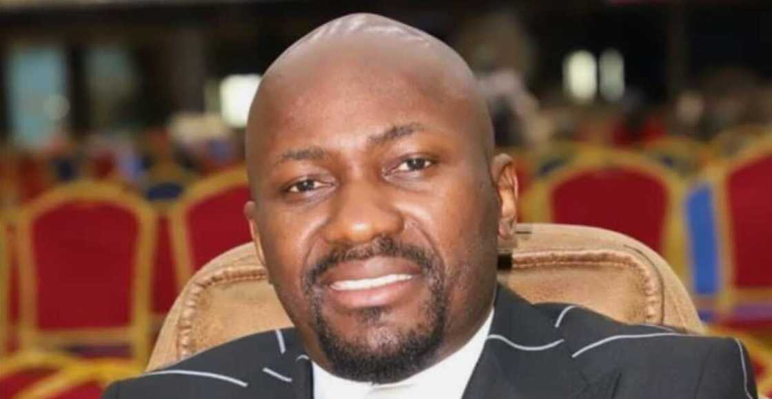 Pastor who accused Apostle Johnson Suleman of sleeping with his wife, releases what he claims is an “audio evidence” Pastor who accused Apostle Johnson Suleman of sleeping with his wife, releases what he claims is an “audio evidence”