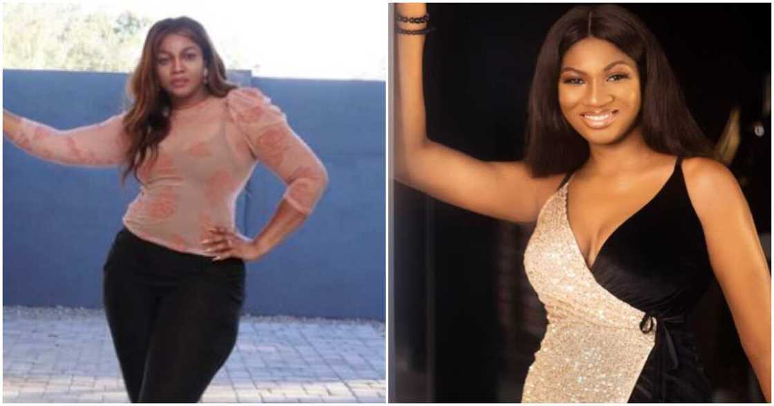 Actress Omotola Jalade and her daughter