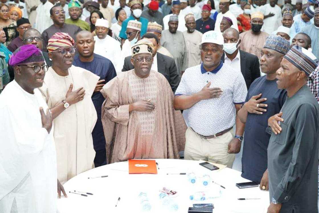 Tinubu, Sanwo-Olu, Obasa Tinubu, Sanwo-Olu, Obasa