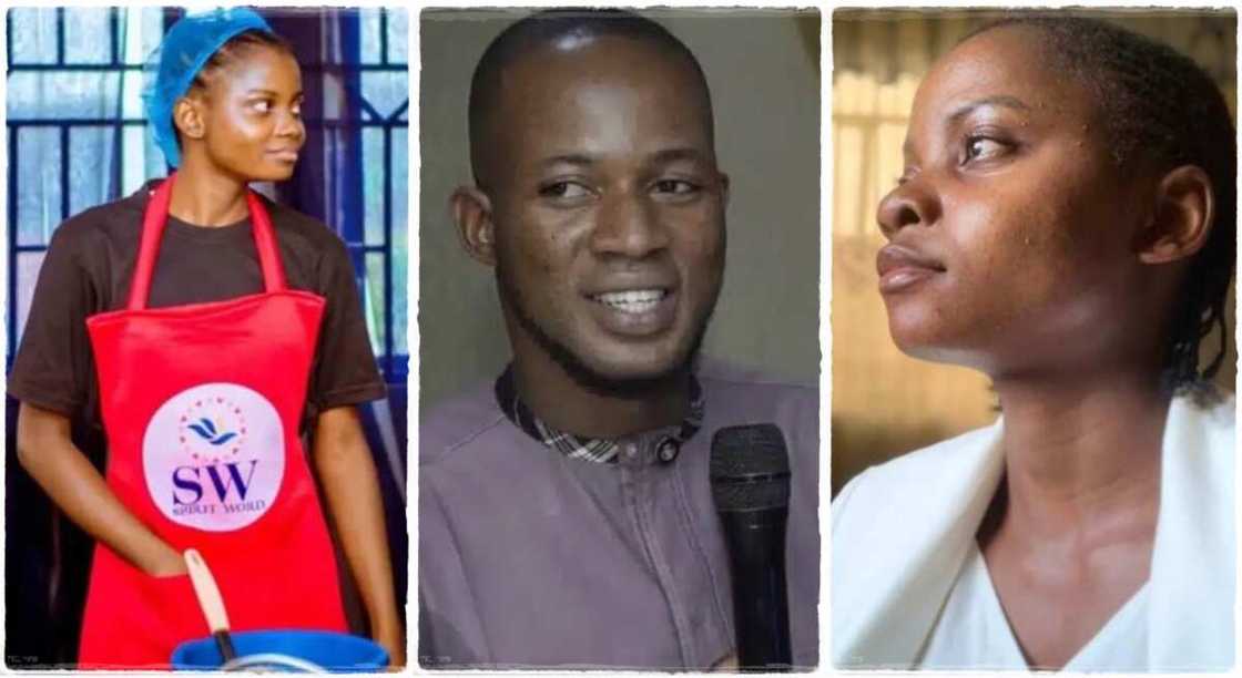 Chef Dammy fell out with her pastor. Chef Dammy fell out with her pastor.