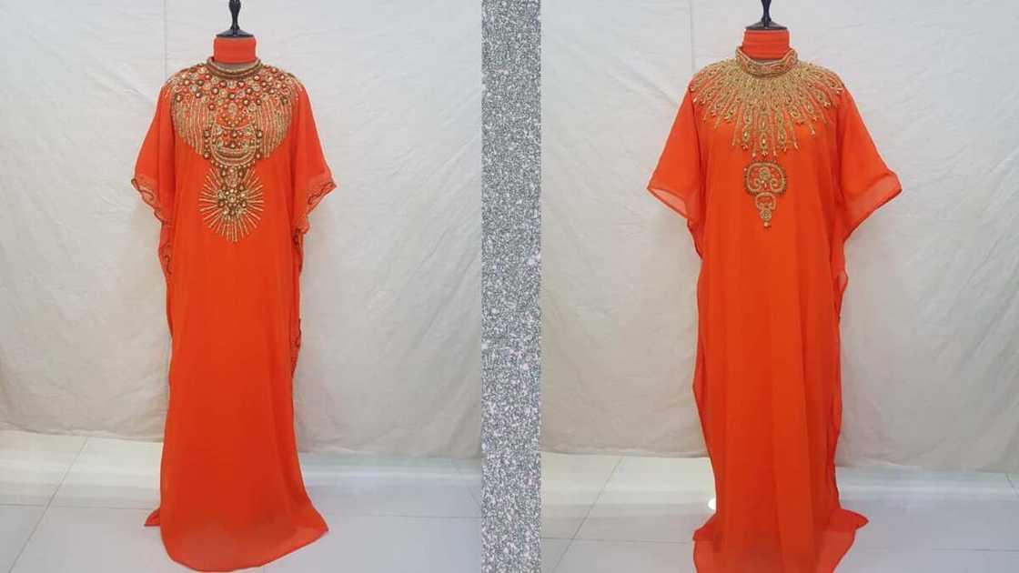 ankara kaftan gowns with stones