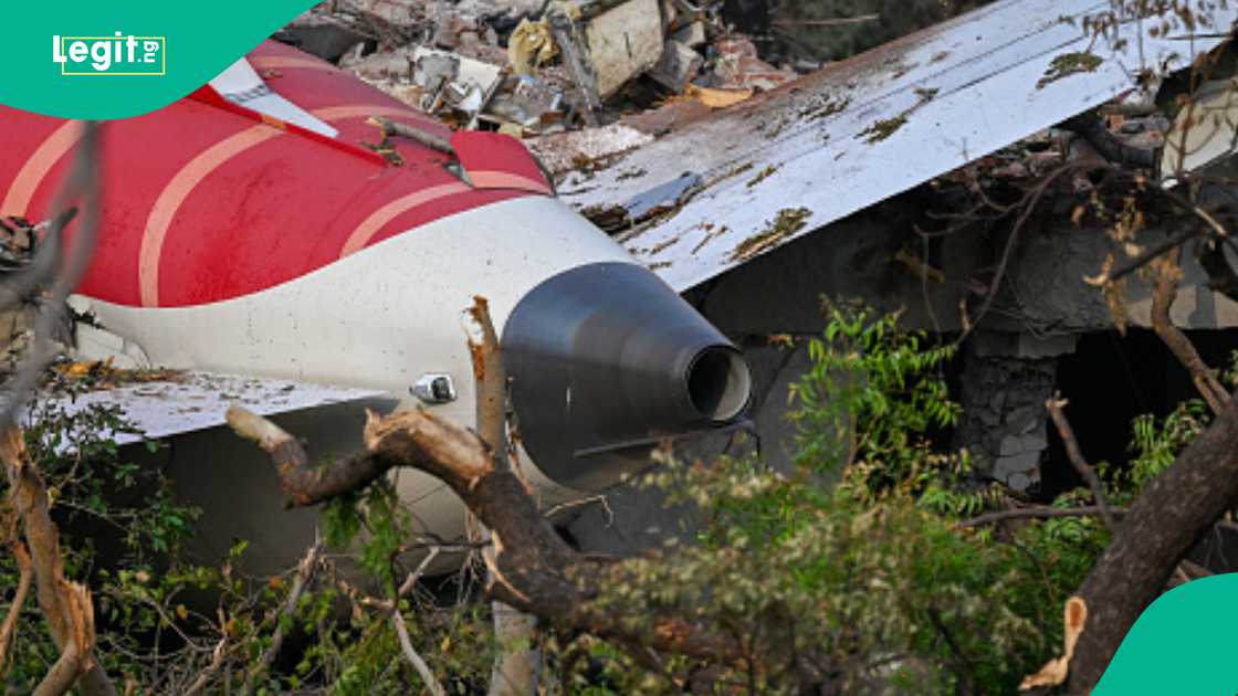 Site of the Air India plane crash. Site of the Air India plane crash.