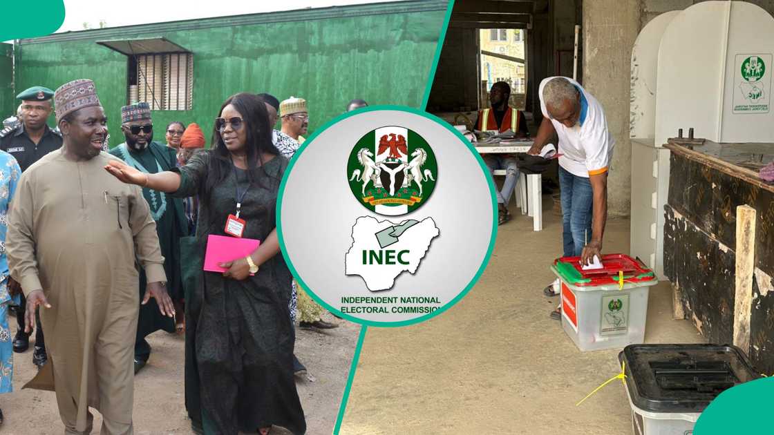 A newly elected Kuje Area Council chairperson is announced by INEC following the 2026 election results in the FCT.