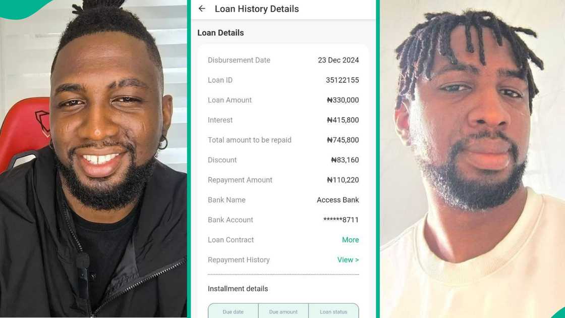 Man who borrowed N330k from loan app in December 2024 reacts to interest he was told to pay Man who borrowed N330k from loan app in December 2024 reacts to interest he was told to pay