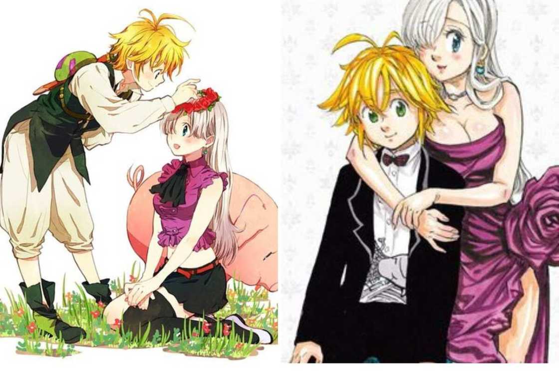 Popular anime couples