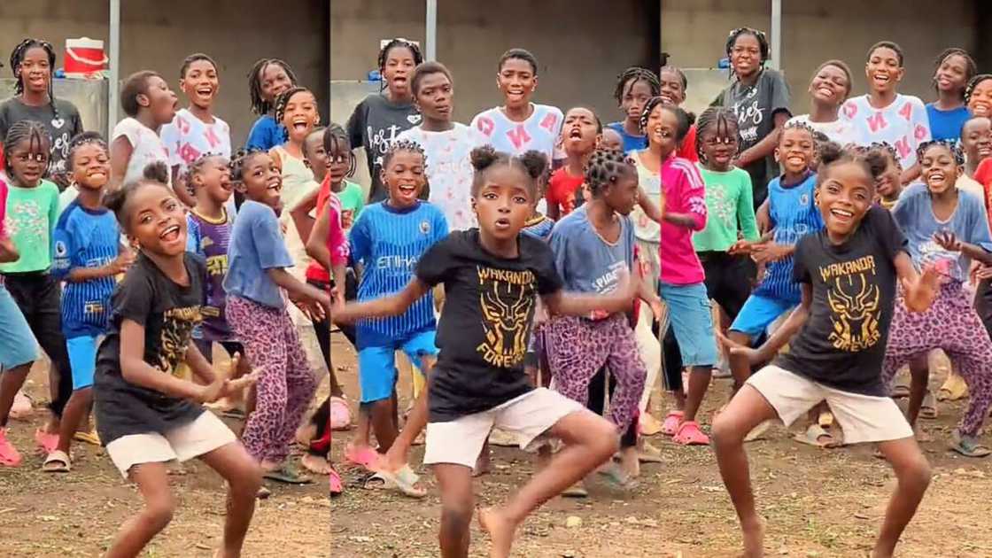 Photo of kids dancing amazingly