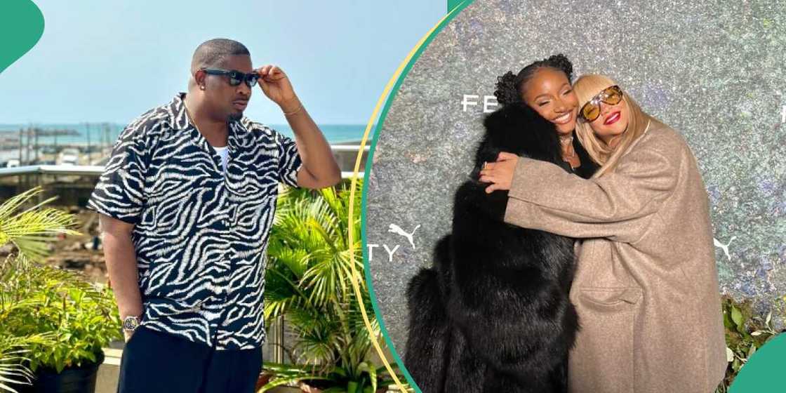 Don Jazzy speaks on Ayra Starr and Rihanna's meeting in London. Don Jazzy speaks on Ayra Starr and Rihanna's meeting in London.