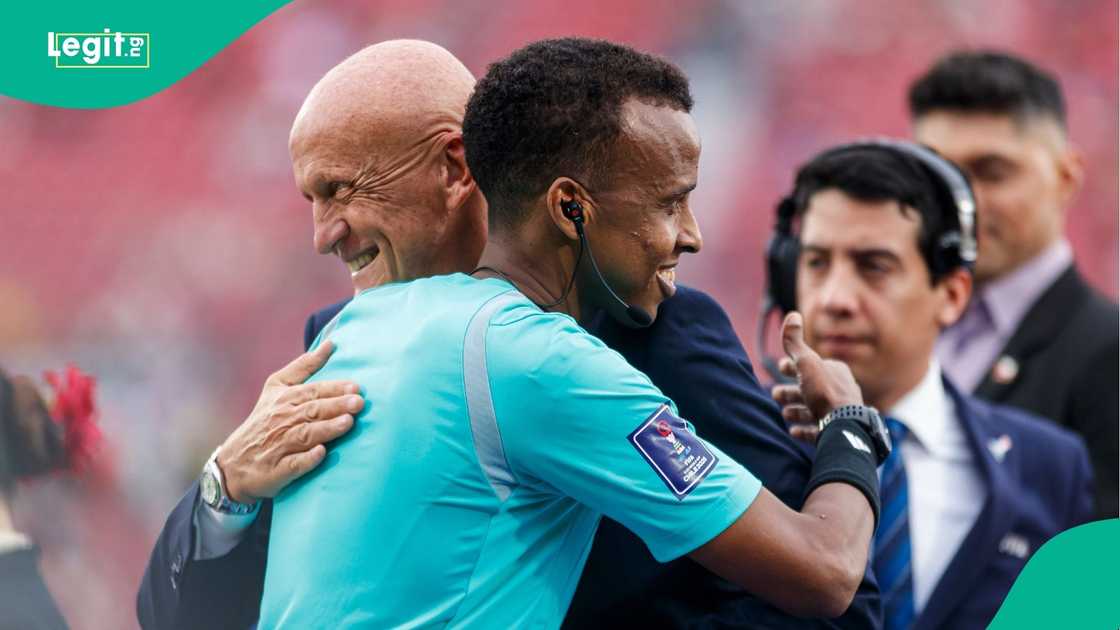 Pierluigi Collina, FIFA, Omar Artan, World Cup, Santiago, Chile. Pierluigi Collina, FIFA, Omar Artan, World Cup, Santiago, Chile.