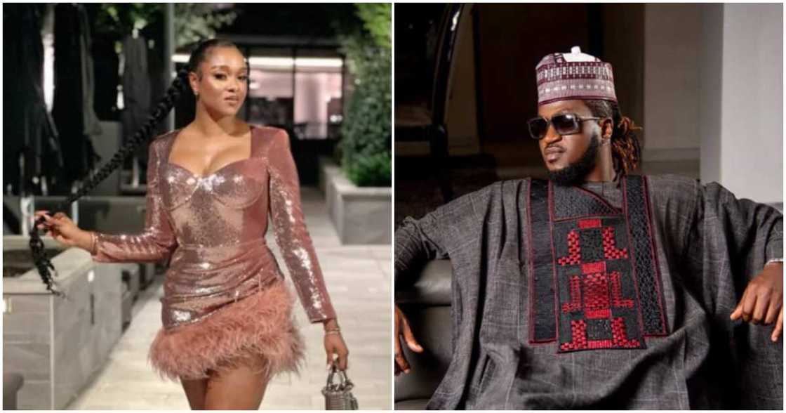 Paul and ex wife Anita Okoye Paul and ex wife Anita Okoye