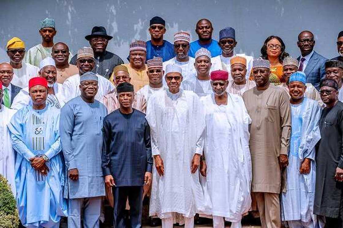 Buhari reveals what governors need to improve economy Buhari reveals what governors need to improve economy