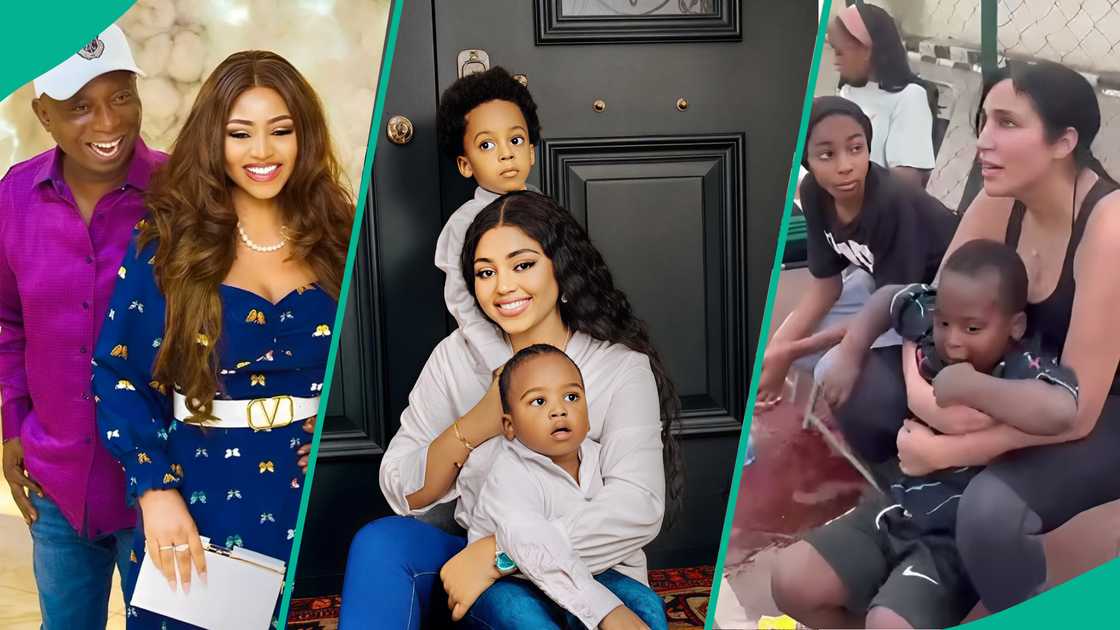 Regina Daniels's alleged chat with son's nanny leaks amid custody battle with Ned Nwoko. Regina Daniels's alleged chat with son's nanny leaks amid custody battle with Ned Nwoko.