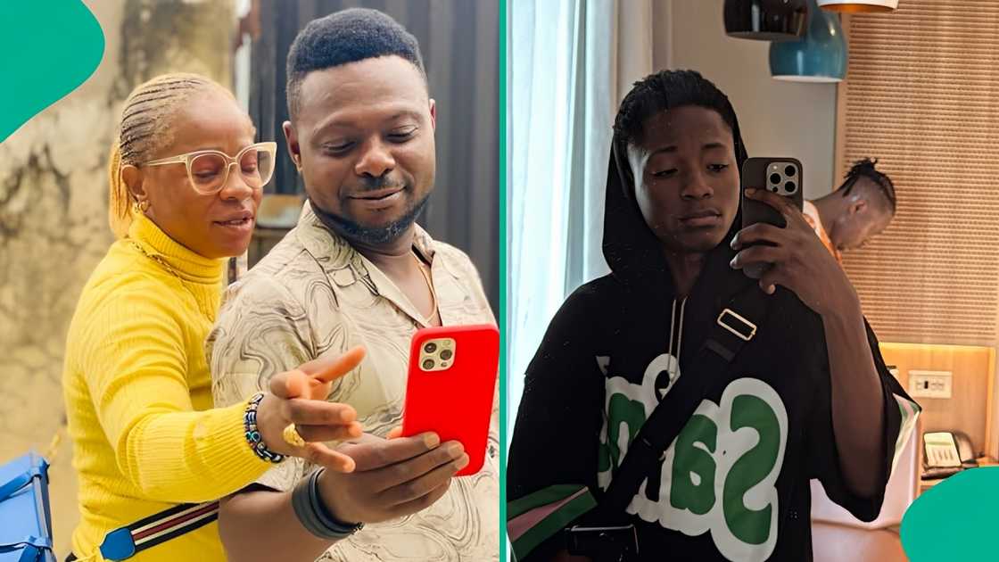 Nollywood actor Kunle Afod and estranged wife Desola sweetly celebrate their son. Nollywood actor Kunle Afod and estranged wife Desola sweetly celebrate their son.