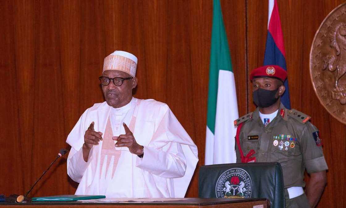 Shugaban kasa, Muhammadu Buhari. Shugaban kasa, Muhammadu Buhari.