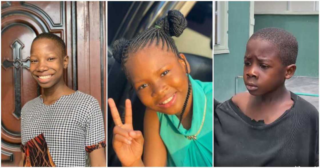 Photos of Aunty Success, Emmanuella and Kiriku Photos of Aunty Success, Emmanuella and Kiriku