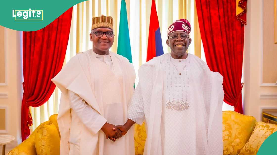 Dangote meets Tinubu, shares details Dangote meets Tinubu, shares details