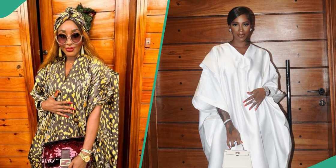 Female celebs in kaftan outfits