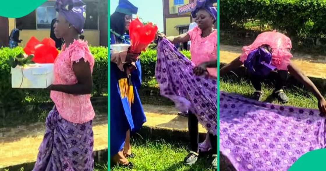 Lady dresses like her best friend's late mother.