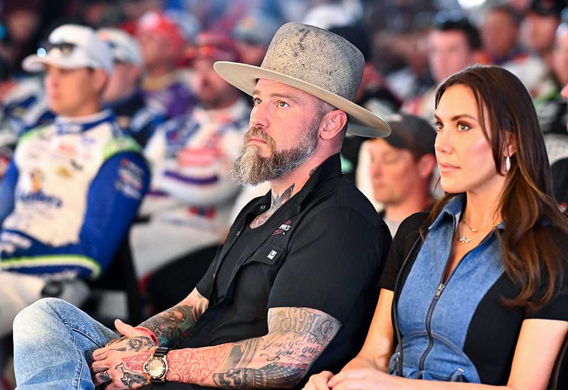 Zac Brown attends a racecar event
