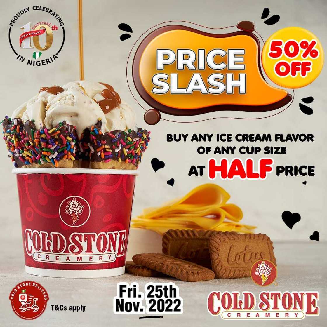 Indulge in Cold Stone’s Black Friday and Solo Deal this November