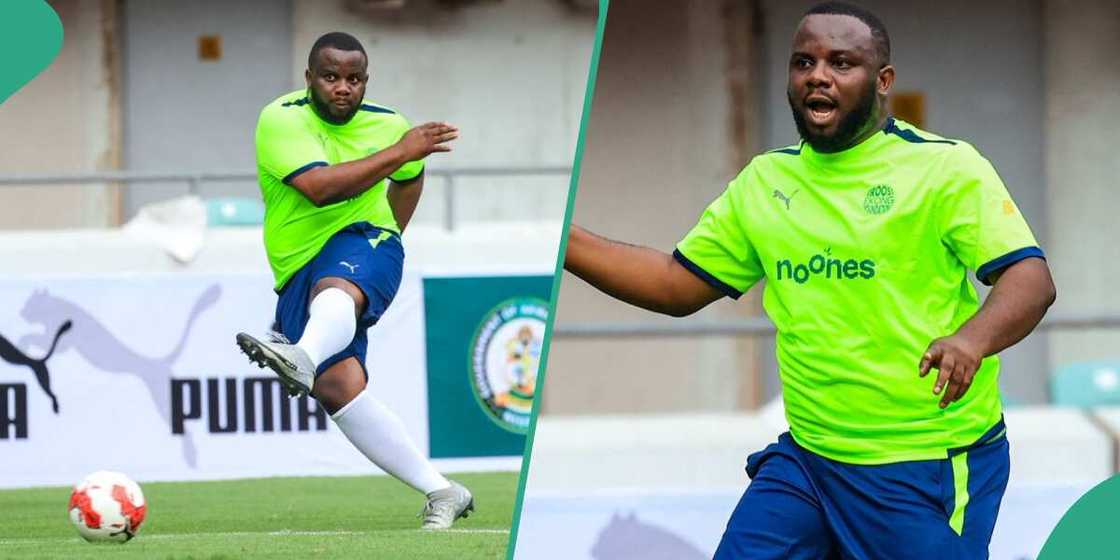 Sabinus shares chat with Wilfred Ndidi Sabinus shares chat with Wilfred Ndidi