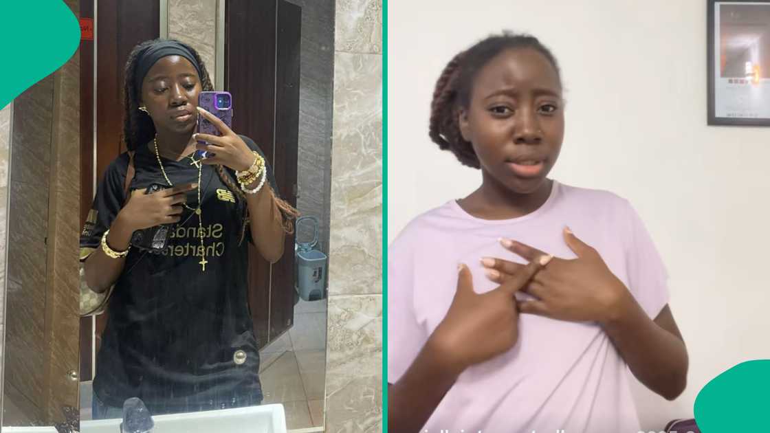 Lady breaks down over the demise of her twin brother and father.