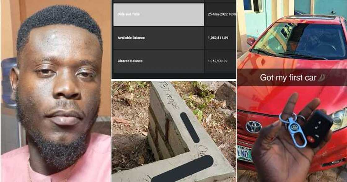 Man shows off his account balance in 2022, achievement, assets Man shows off his account balance in 2022, achievement, assets