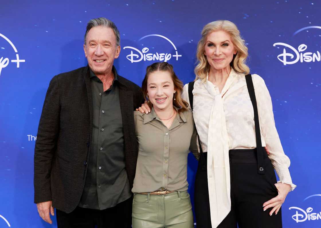Tim Allen , Elizabeth Allen-Dick and Elizabeth Mitchell