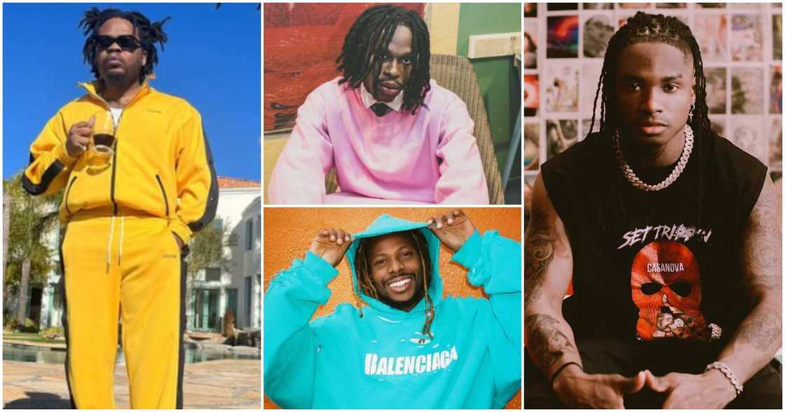 Olamide's 34th birthday, YBNL musicians. Olamide's 34th birthday, YBNL musicians.