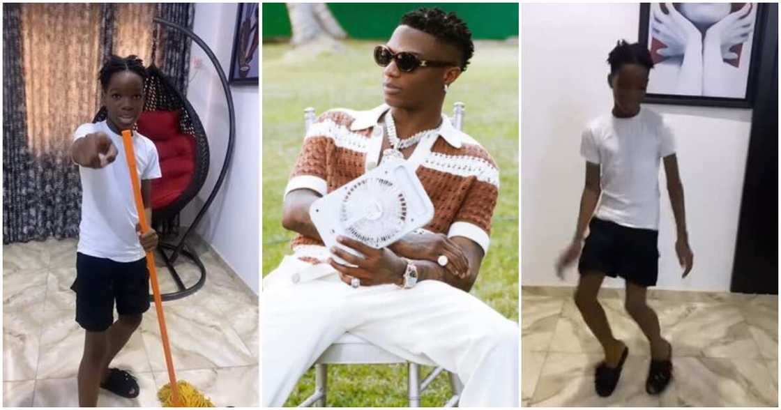 Photos of Wizkid and his 1st son Tife Photos of Wizkid and his 1st son Tife