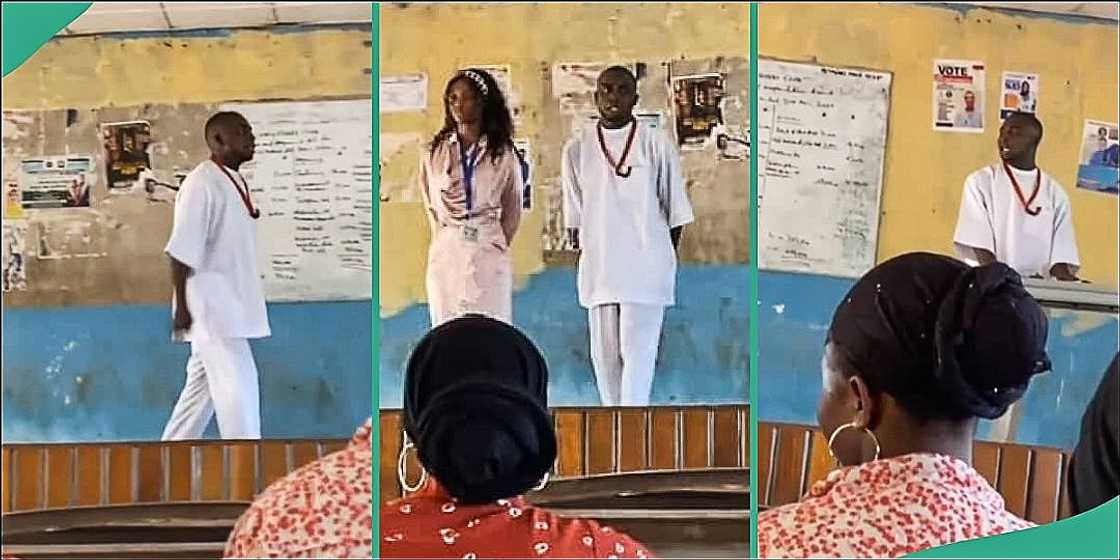 Final year student defends project in funny video Final year student defends project in funny video