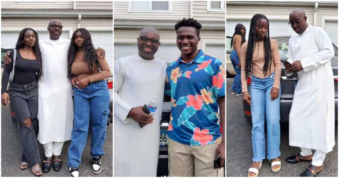 Photos of Kazim Adeoti and his kids Photos of Kazim Adeoti and his kids