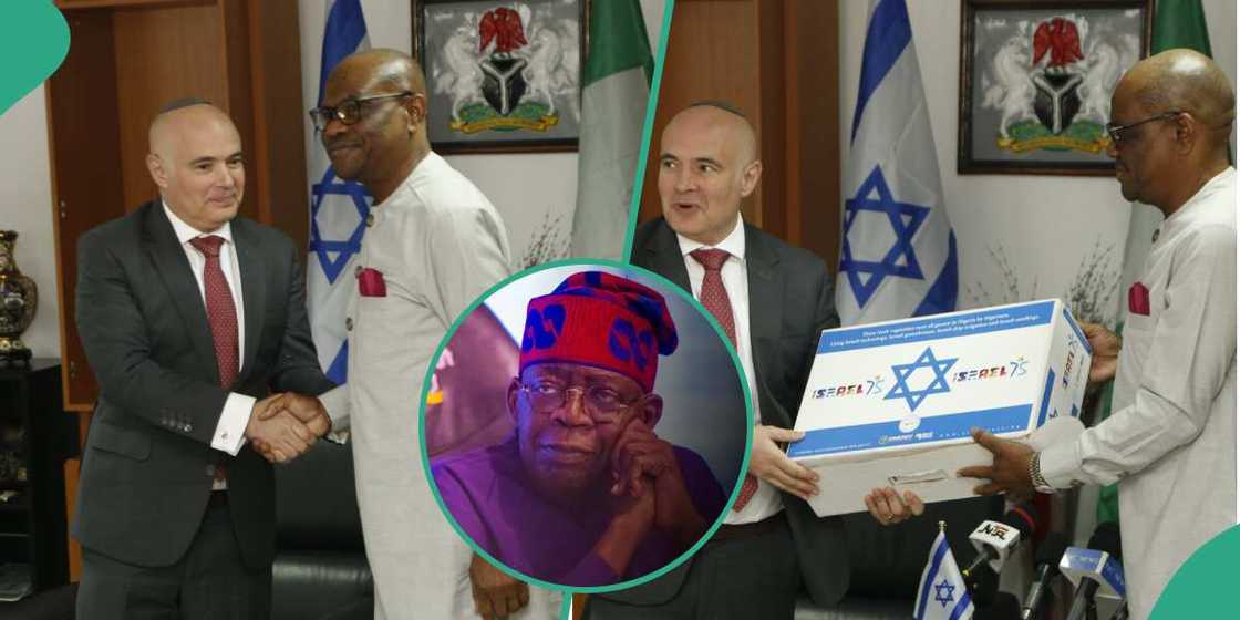 Wike/Tinubu/Israeli ambassador/Palestine Wike/Tinubu/Israeli ambassador/Palestine
