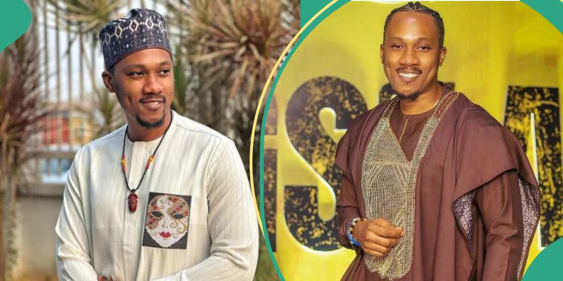 Actor Baaj Adebule in native outfit Actor Baaj Adebule in native outfit