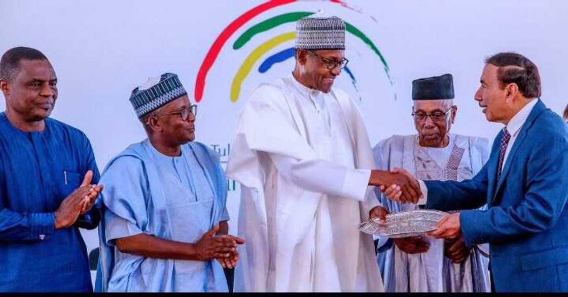 President Buhari commissions Tulsi Chanrai Foundation Eye Hospital in Abuja