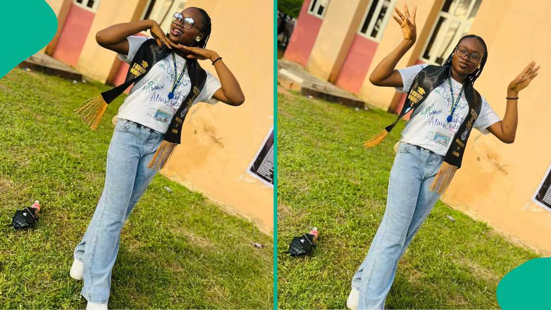 Joy as University of Ibadan graduate celebrates bagging a degree in communication and language arts, shares her academic journey