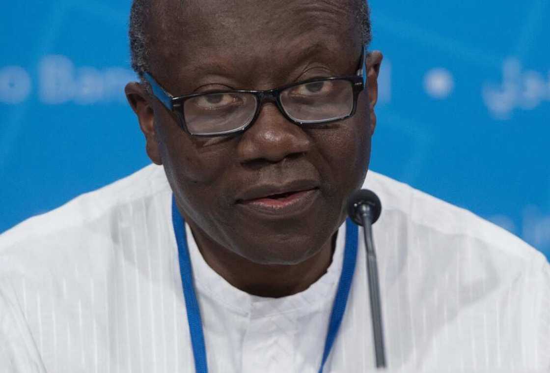 Finance Minister Kenneth Ofori-Atta said Ghana would present a foreign debt restructuring programme Finance Minister Kenneth Ofori-Atta said Ghana would present a foreign debt restructuring programme