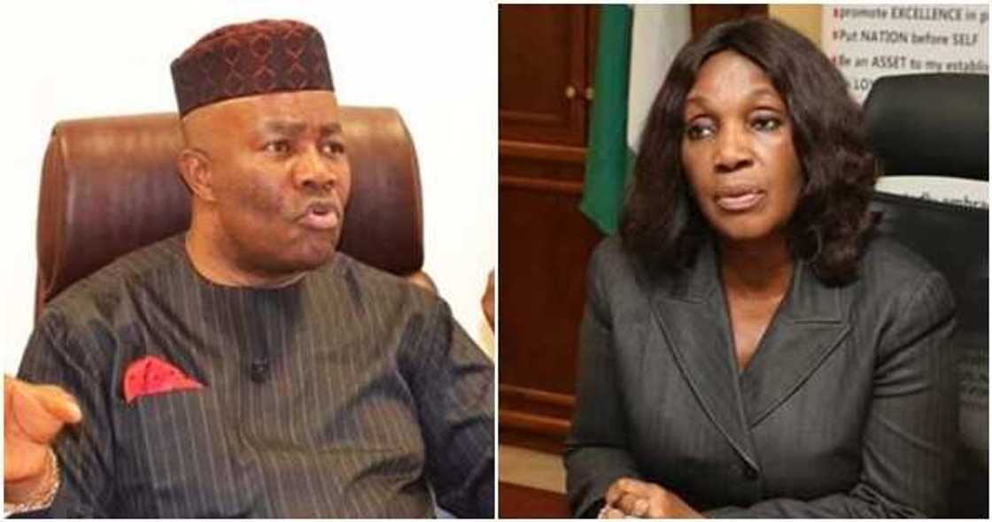 Ministan Niger Delta, Godswill Akpabio ya karyata zargin cin zarafin Ms. Gbene Ministan Niger Delta, Godswill Akpabio ya karyata zargin cin zarafin Ms. Gbene