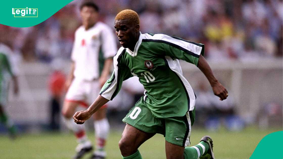 The talented Jay Jay Okocha The talented Jay Jay Okocha
