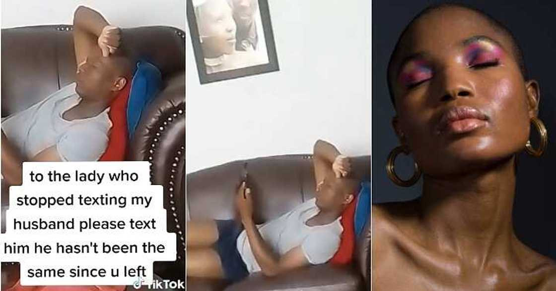 Married woman begs husband's side chick to return Married woman begs husband's side chick to return