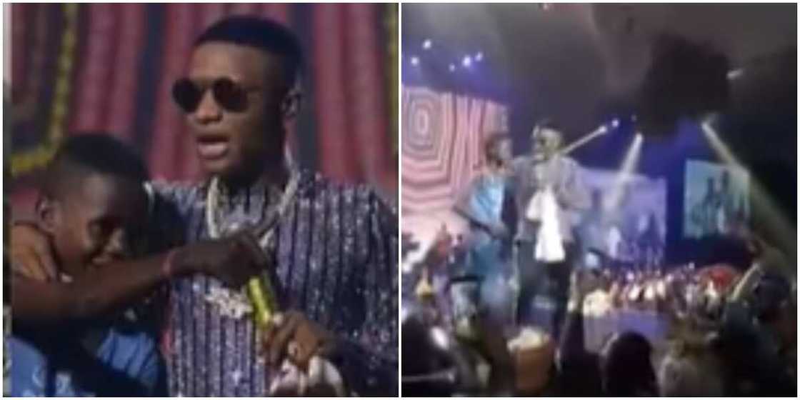 Young boy Wizkid promised to help spotted on the street Young boy Wizkid promised to help spotted on the street