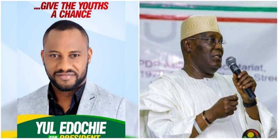 Yul Edochie talks about supporting Atiku Yul Edochie talks about supporting Atiku