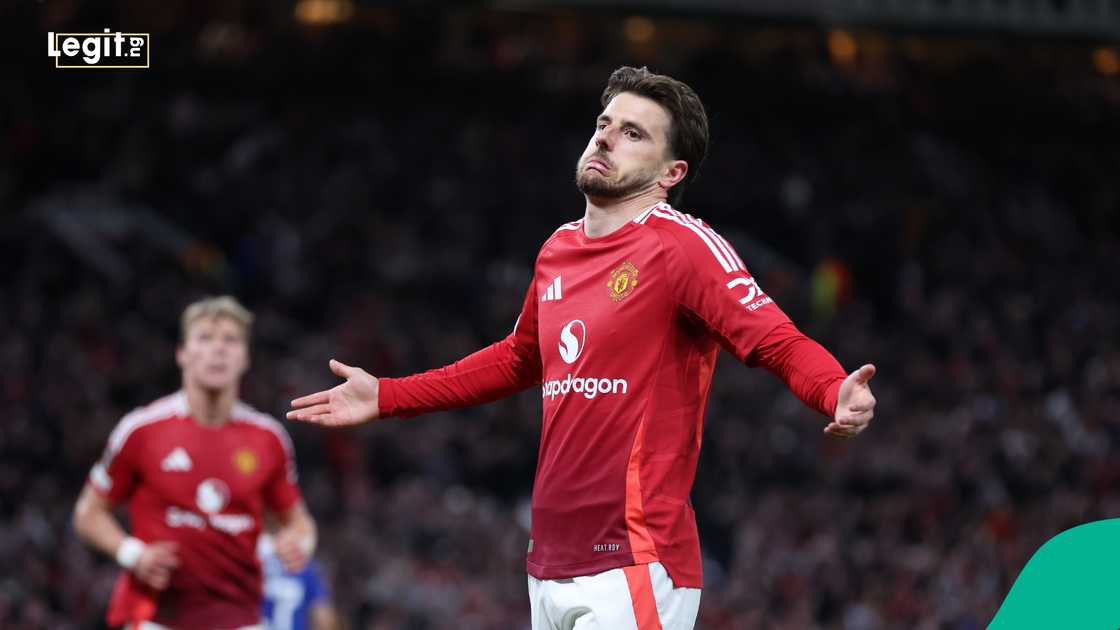 Mason Mount, Manchester United, UEFA Europa League. Mason Mount, Manchester United, UEFA Europa League.