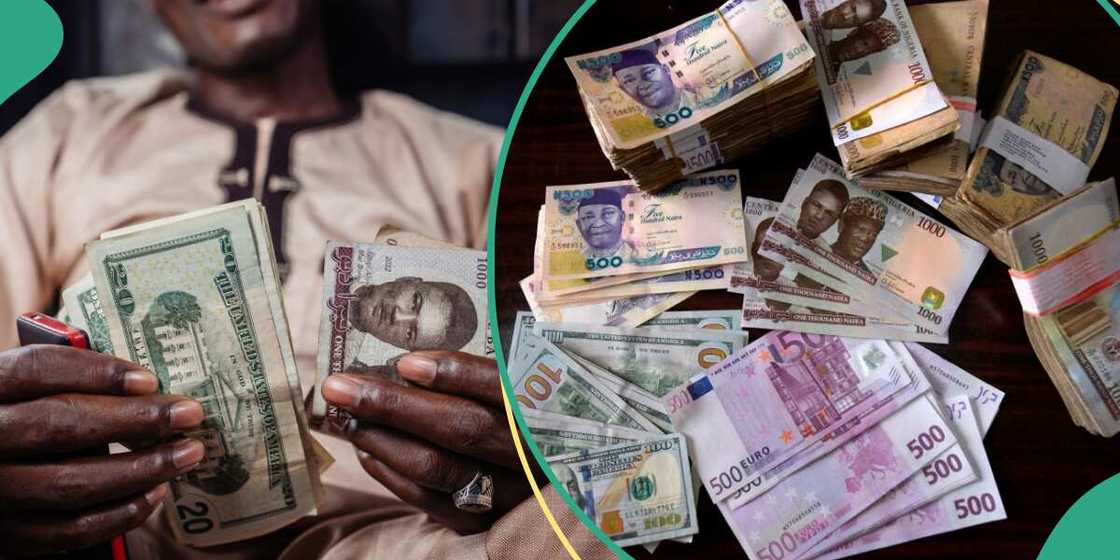 Naira to dollar exchange rate to pound, euro