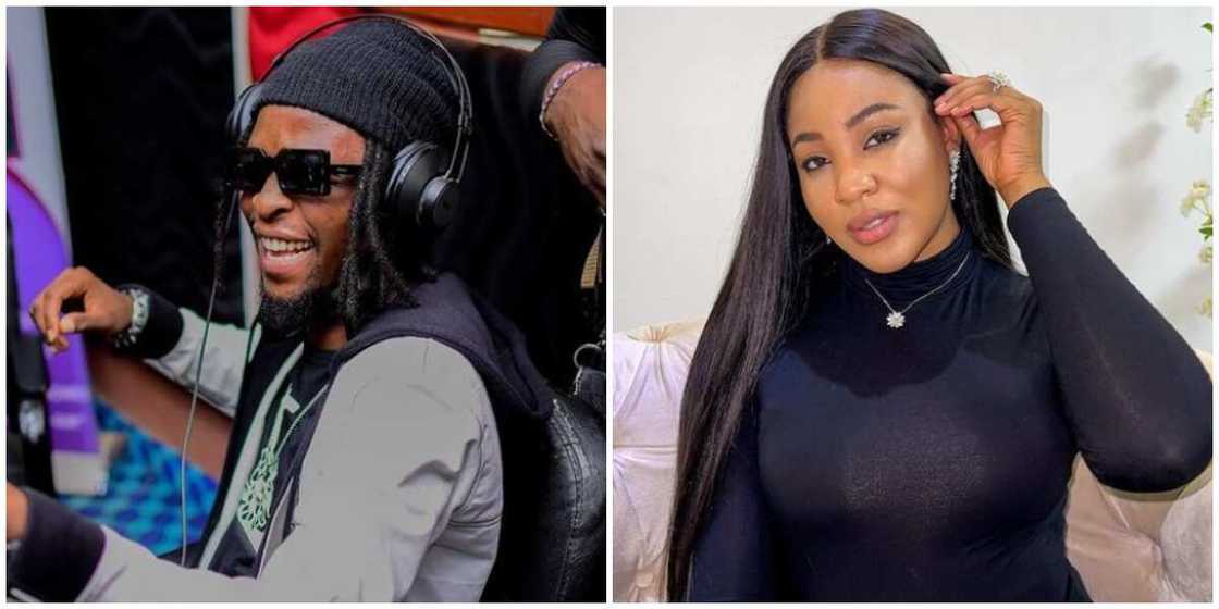 Ghanaian icons shun MC from asking Laycon questions about Erica Ghanaian icons shun MC from asking Laycon questions about Erica
