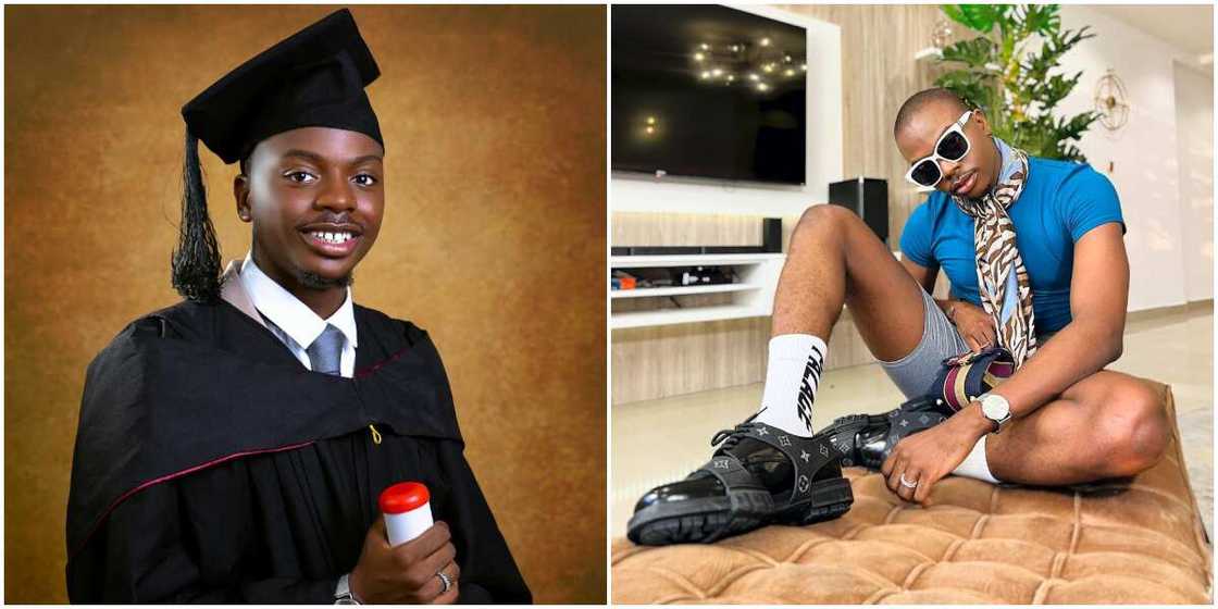 Skitmaker Enioluwa bags master's after graduating with first-class at 19 Skitmaker Enioluwa bags master's after graduating with first-class at 19