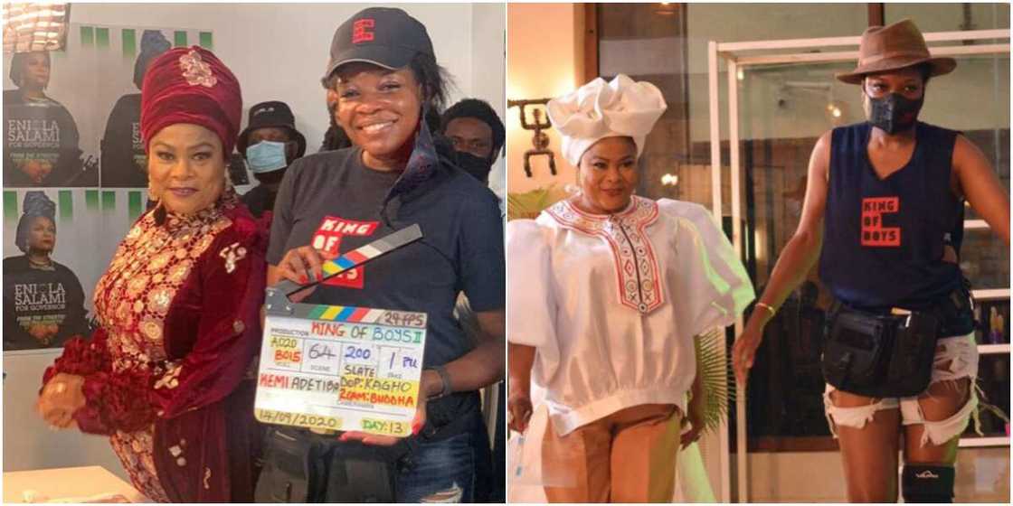 Kemi Adetiba and Sola Sobowale Kemi Adetiba and Sola Sobowale