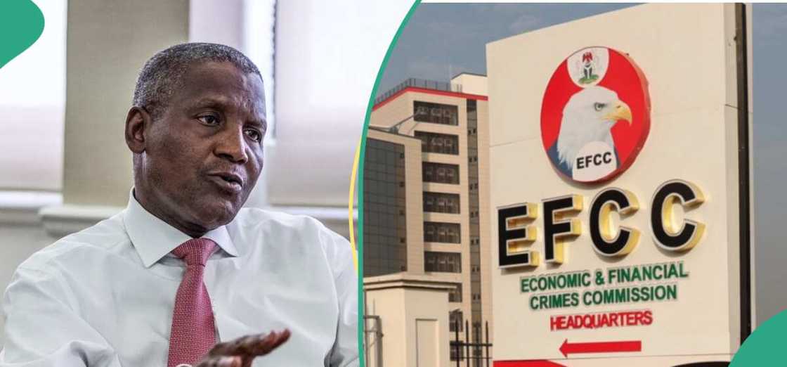 Hukumar EFCC ta durfafi babban ofishin kamfanin Dangote a Legas