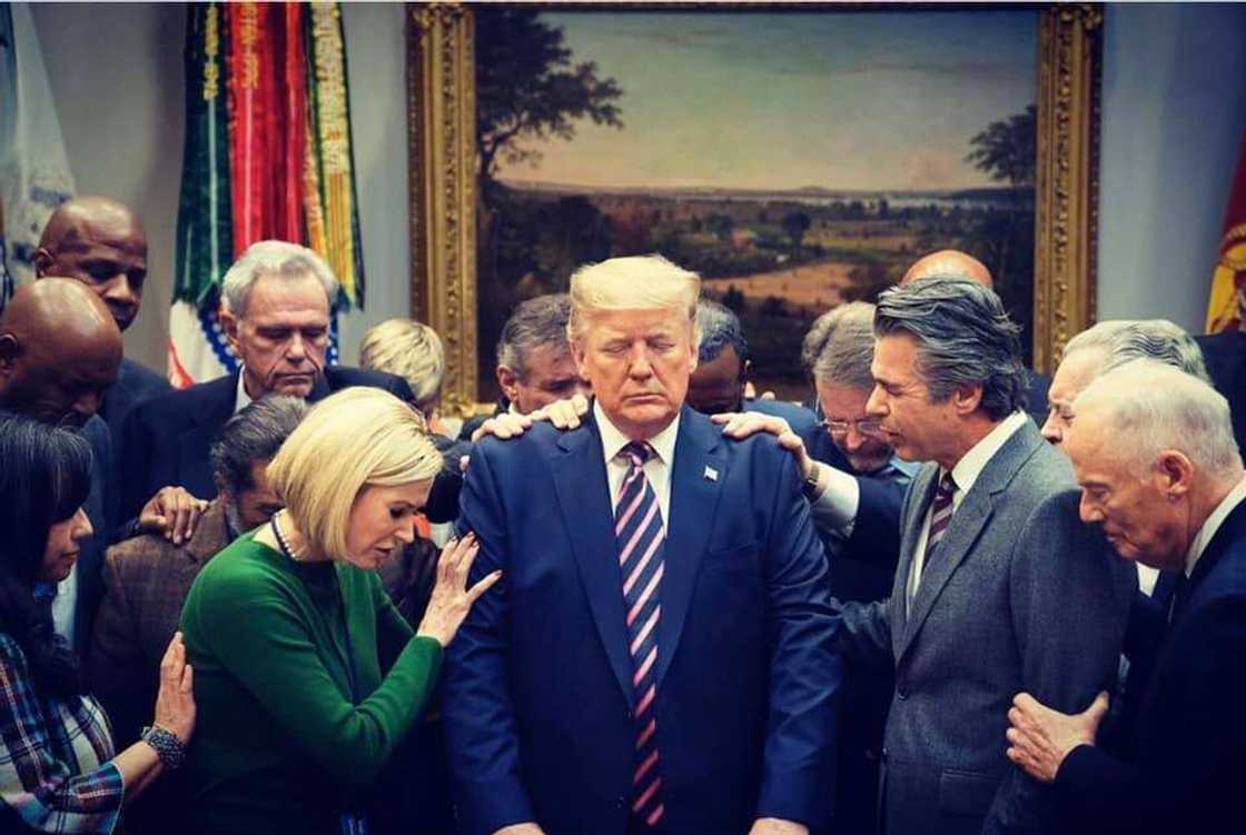 Donald Trump's spiritual adviser adopts MFM prayers Donald Trump's spiritual adviser adopts MFM prayers